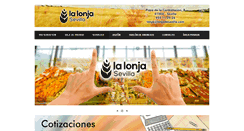 Desktop Screenshot of lonjadesevilla.com